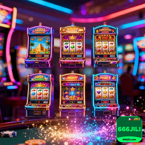 666jili slot machines display 3